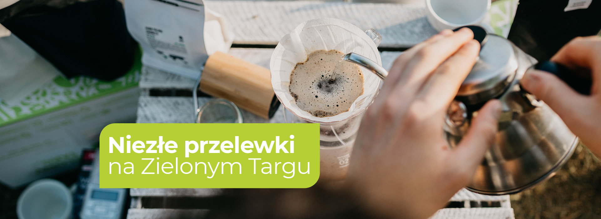  Drip, Pour Over, metoda przelewowa lub inaczej sączeniowa, filtrowana. Jest to jedna z metod alternatywnych parzenia kawy. Sprawdź na ZielonyTarg.pl  | ZielonyTarg.pl