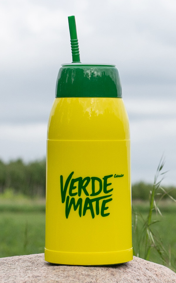 Yerbomos 3w1 - Verde Mate | żółty | termos