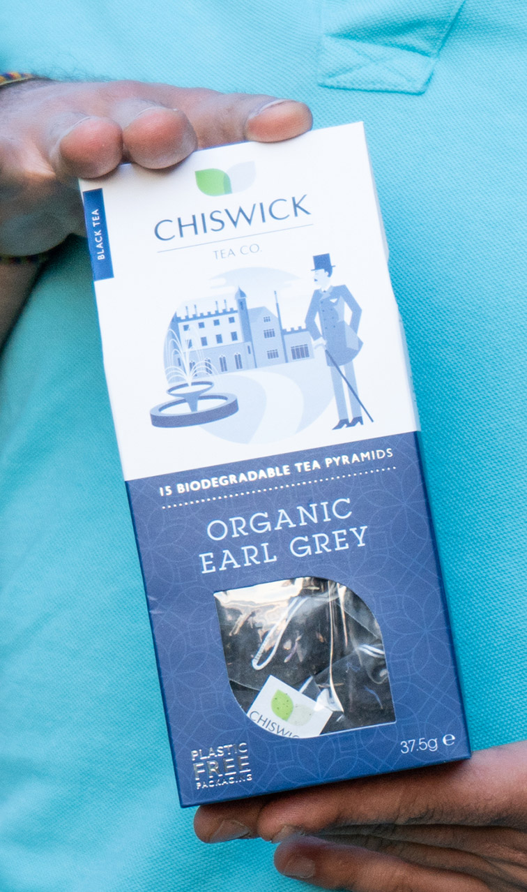 Chiswick Tea - Earl Grey Organic | herbata czarna | 15 piramidek