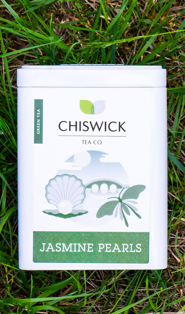 Chiswick Tea - Jasmine Pearls | herbata jaÅ›minowa puszka | 100g