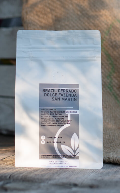 Coffeelab - Brazil Cerrado Dolce Fazenda San Martin | kawa ziarnista | 250g