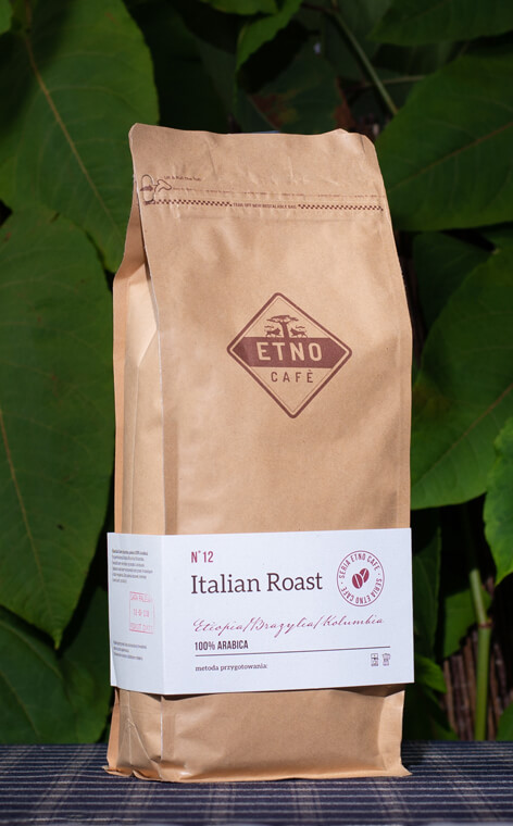 Etno Cafe - Italian Roast | kawa ziarnista | 1kg