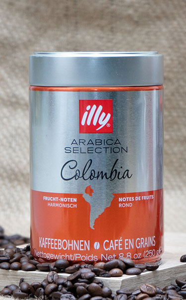Illy - Columbia 100% Arabica Selection | kawa ziarnista | 250g