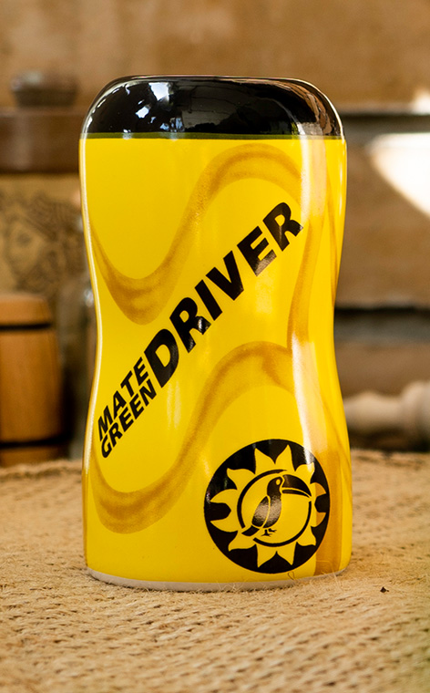 Mate Green - Tykwa Ceramiczna driver żółta | 200 ml