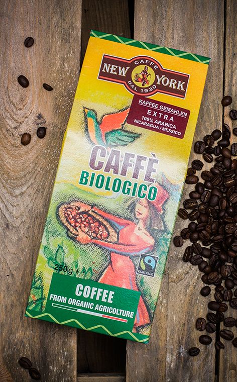 New York - Biologico 100% Arabica | organiczna kawa mielona | 250g