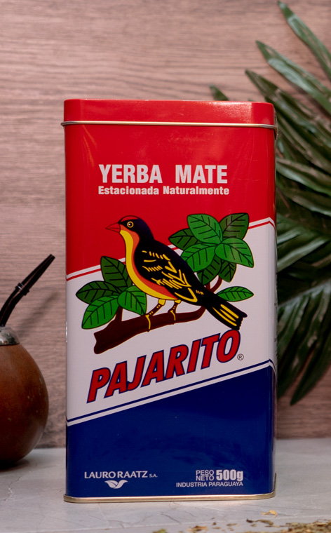  Pajarito - Elaborada Con Palo Tradicional | yerba mate w Puszce | 500g  