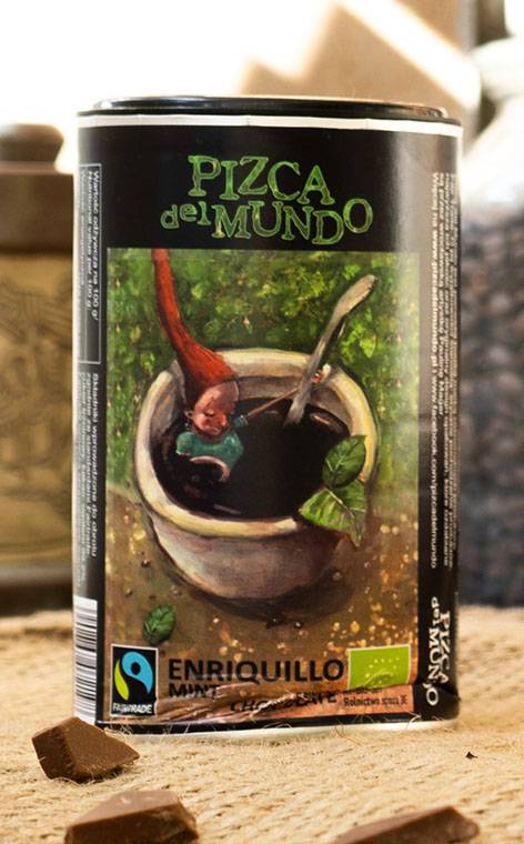  Pizca del Mundo - Enriquillo | czekolada do picia o smaku miętowym | 250g
