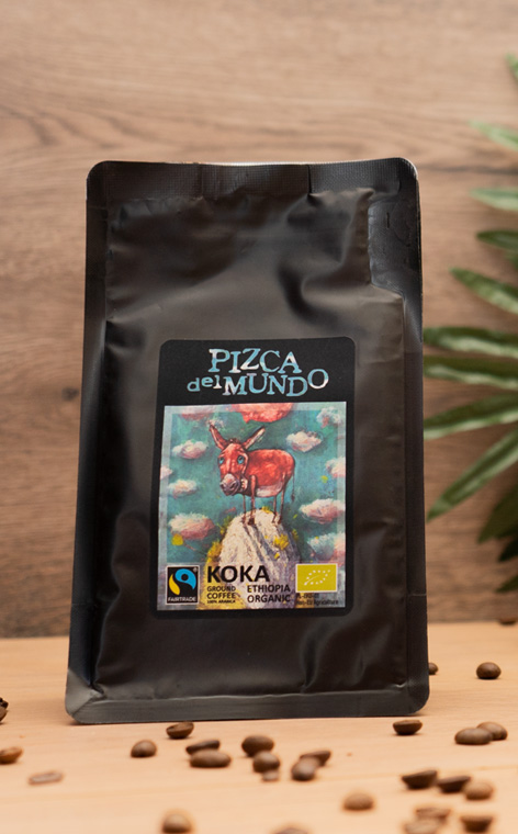 Pizca del Mundo -Koka | kawa mielona z Etiopii | Organic - Fairtrade | 250g