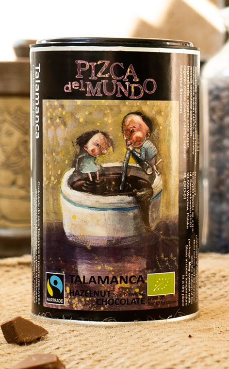 Pizca del Mundo - Talamanca | czekolada do picia o smaku orzechowym | 250g
