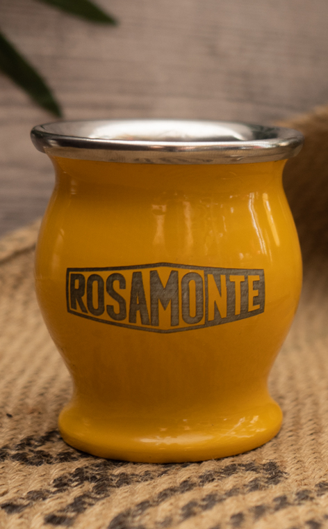 Matero - Rosamonte stalowe | żółte | 160ml